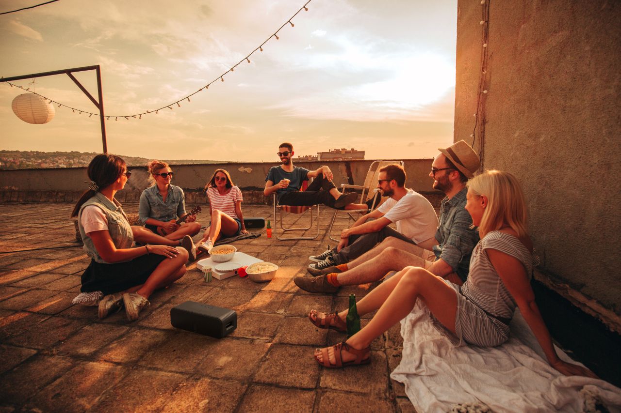 Klipsch - Detroit Portable Bluetooth Speaker 2 x 15 Watts RMS 20 Hr Battery - Black - Wholesales Supply