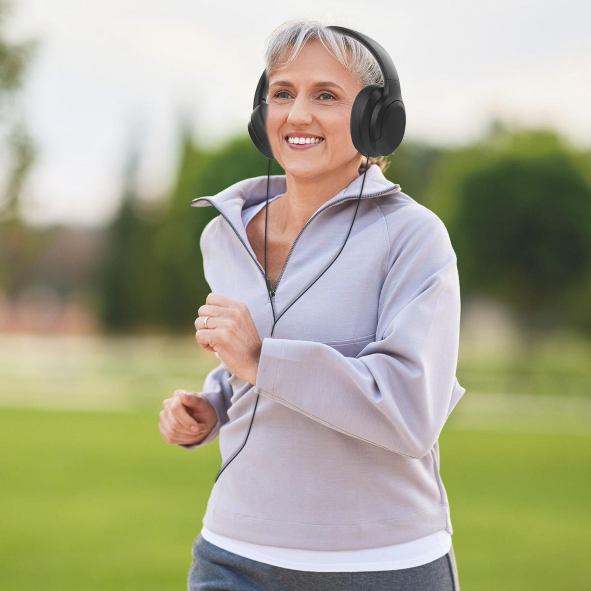 Laser - Wireless Headphone with ANC - Black - Wholesales Supply