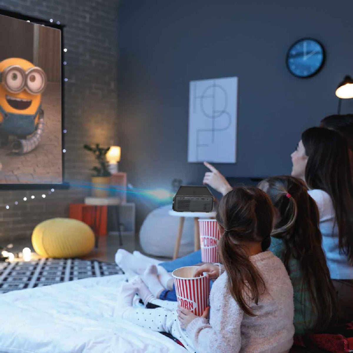 Laser - 720P projector with Bluetooth - Wholesales Supply