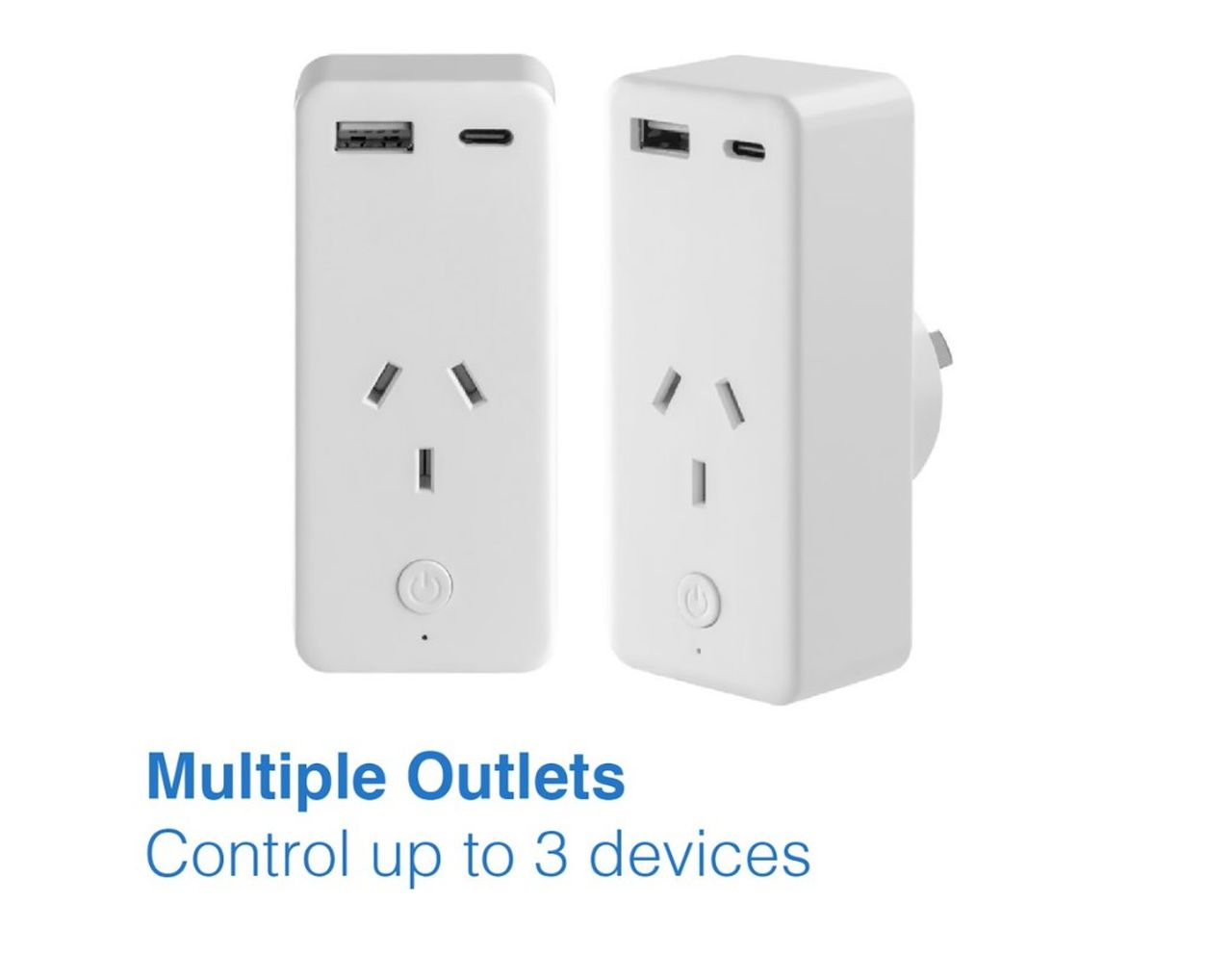 Laser Smart Home Wi-Fi Plug with Dual USB and Power Monitoring - Wholesales Supply