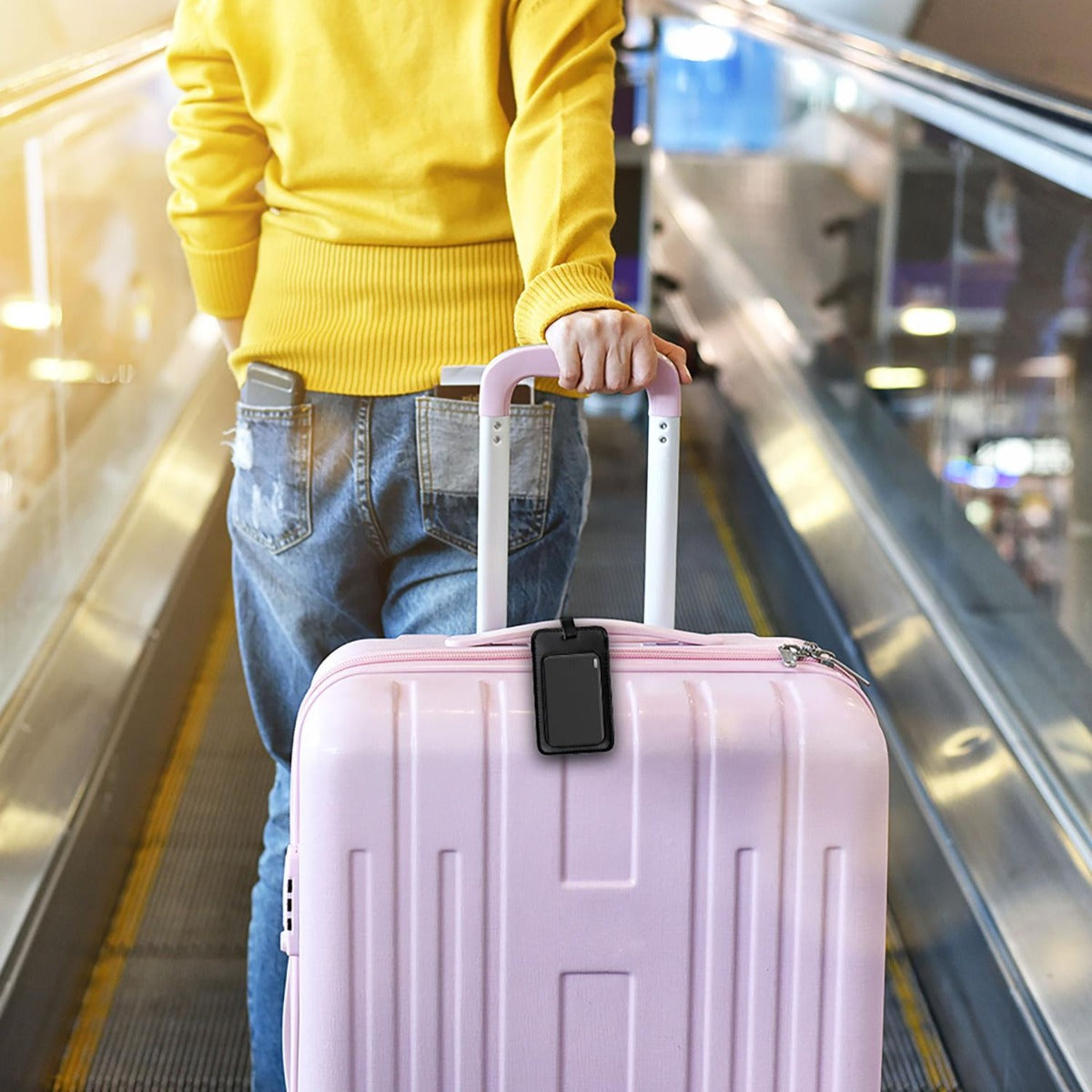 Laser - Ultra Slim Card size Smart Tag with Wireless Charging - Wholesales Supply