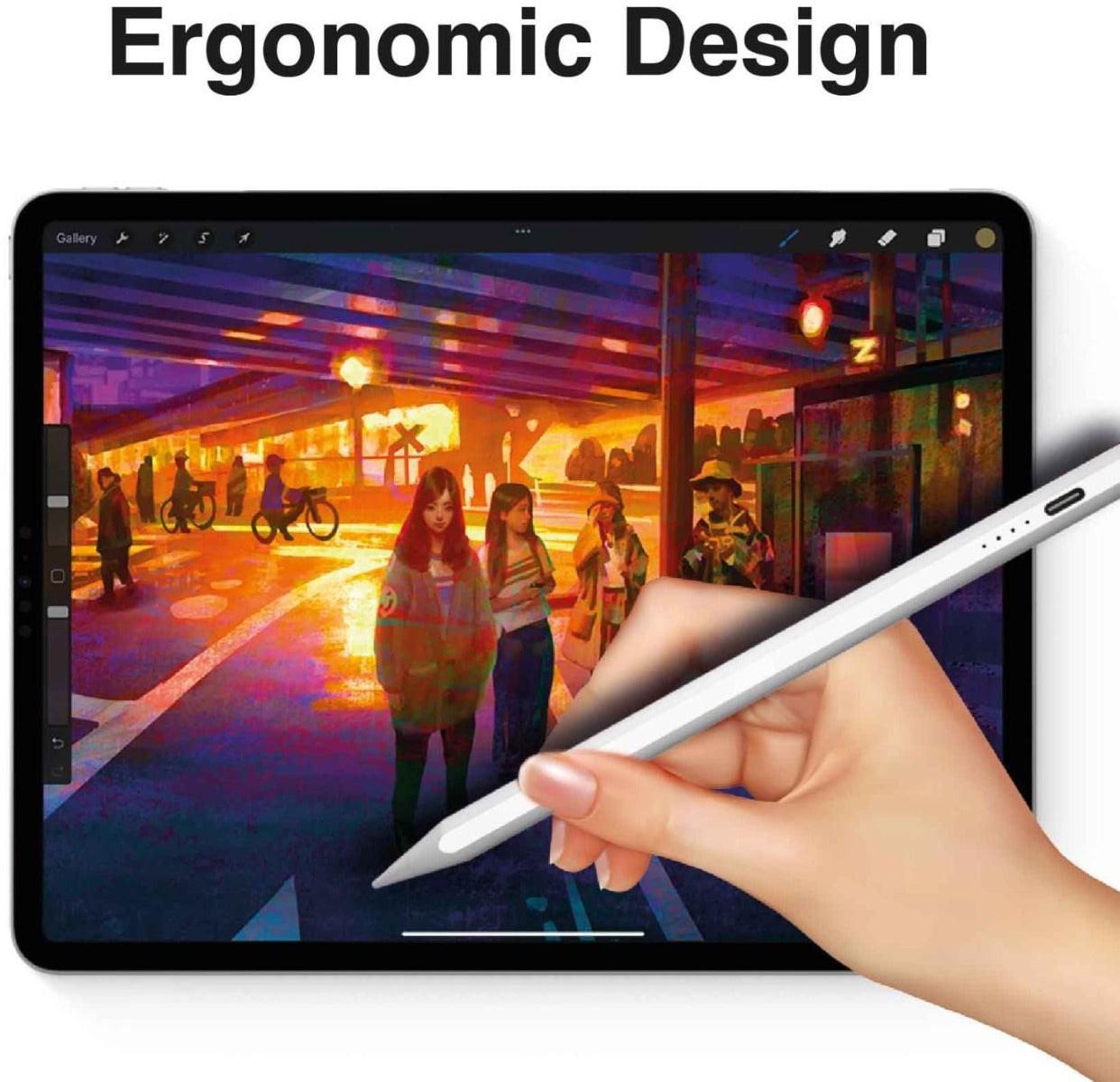 Laser - Active Stylus for iPad - White - Wholesales Supply