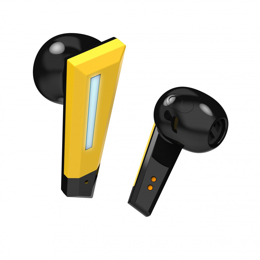 Laser Kids TWS Gaming Earphone Pro-Yellow - Wholesales Supply