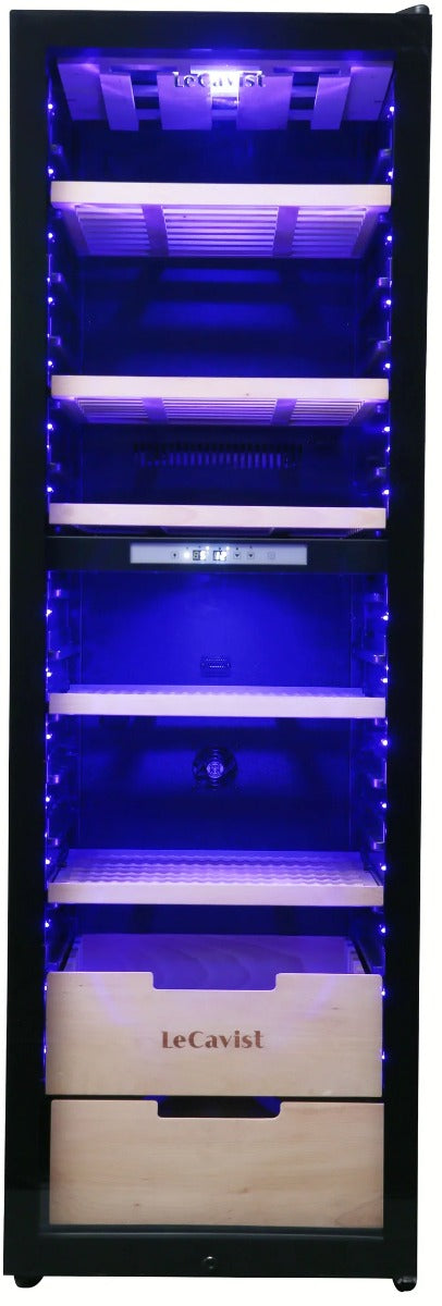 LeCavist - 226 Bottle Dual Zone Wine Fridge - Wholesales Supply