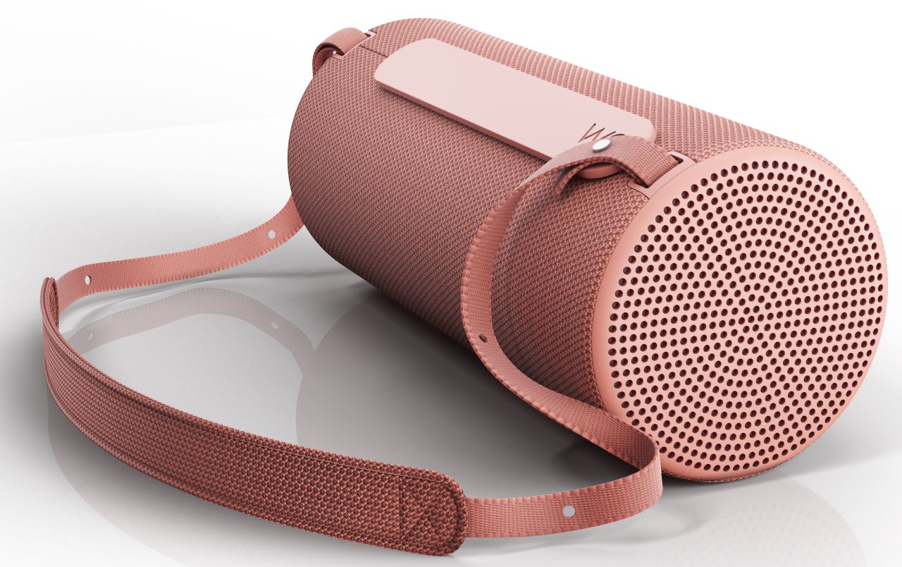 Loewe - WE HEAR 2 Portable Bluetooth Speaker - Coral Red - Wholesales Supply