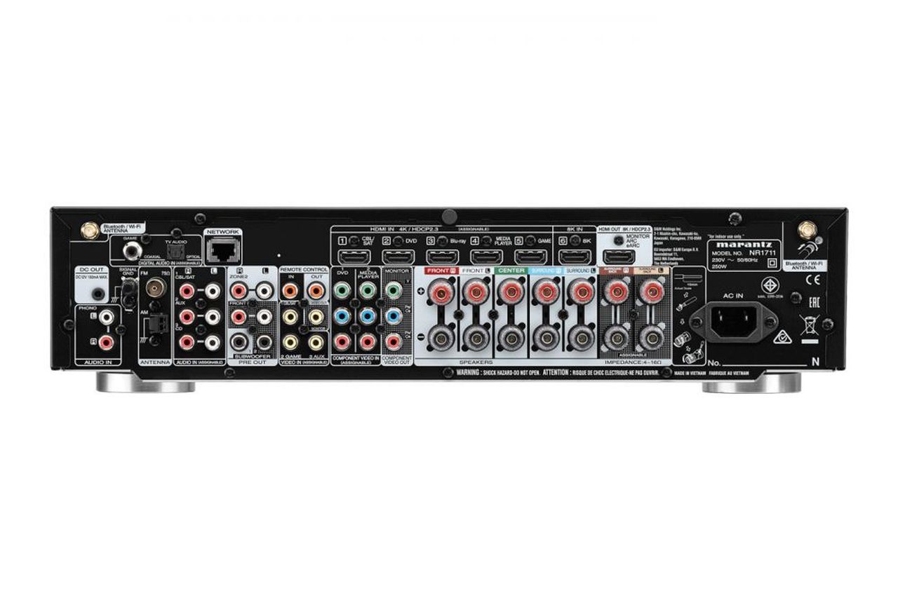 Marantz Slim 7.2 Channel 8K Ultra HD AV Receiver with HEOS Built In - Wholesales Supply