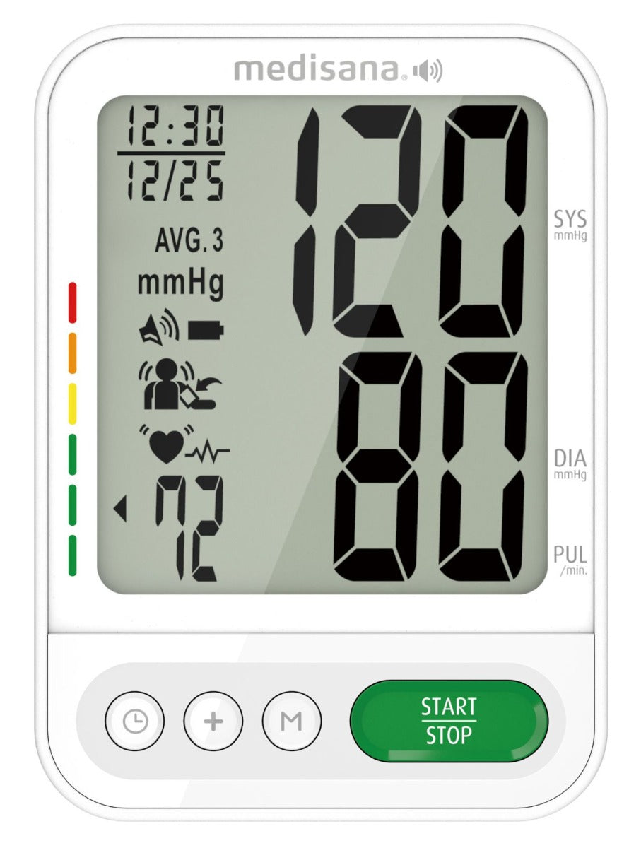 Medisana - Upper ArmBlood Pressure Monitor w Voice Feature - Wholesales Supply