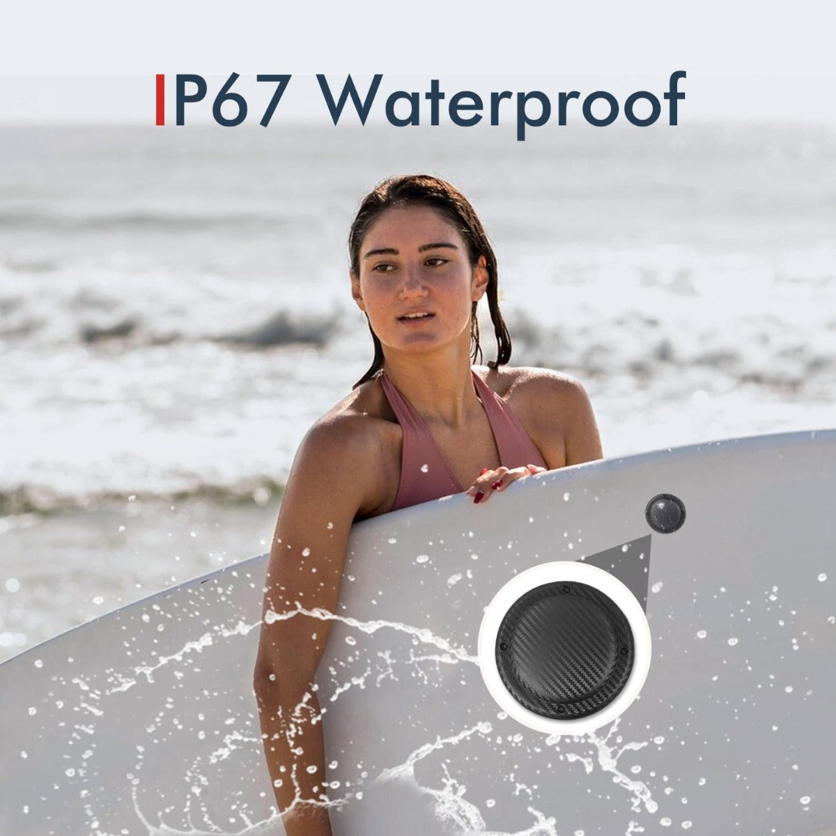 Mili - MiTag SkiFinder - Black - Wholesales Supply