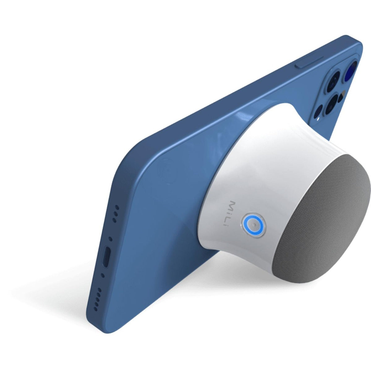 Mili - Mag-SoundMate Mini MagSafe Bluetooth Speaker - White - Wholesales Supply