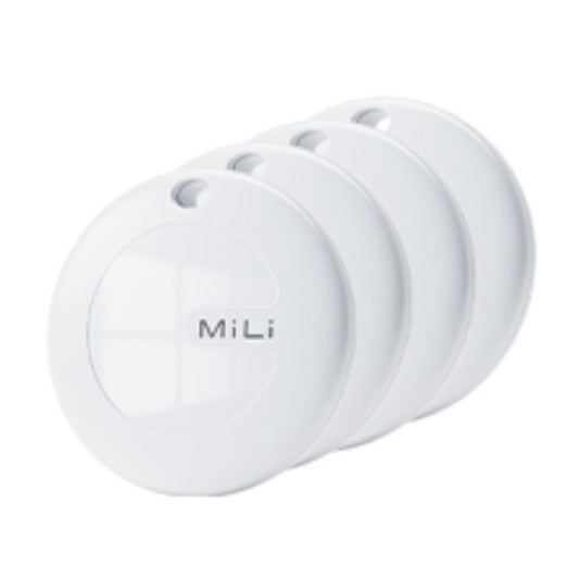 Mili - MiTag Duo Keyring White - 4 Pack - Wholesales Supply