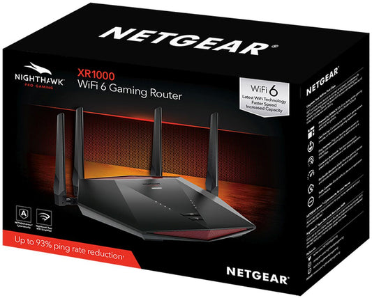 Netgear - NightHawk XR1000 WIFI6 Pro Gaming Router - Wholesales Supply