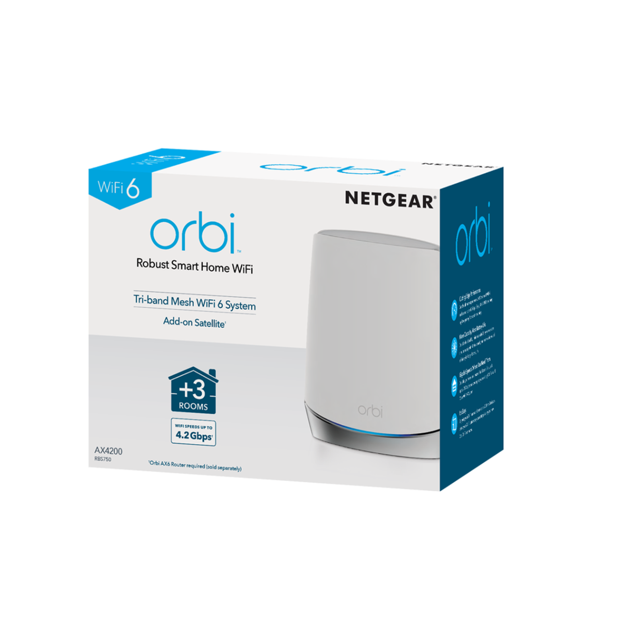 Netgear Orbi AX4200 Tri-B Mesh Addon Sat - Wholesales Supply