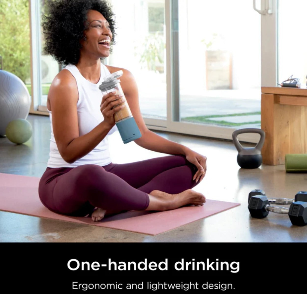 Ninja - Blast Portable Blender - Denim Blue - Wholesales Supply