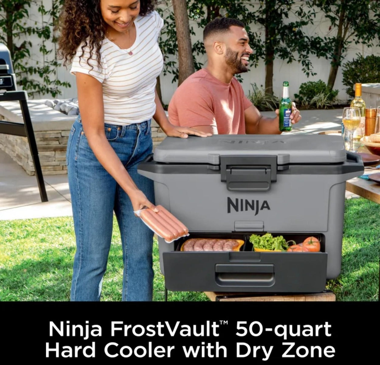 Ninja - Frostvault 47L Cooler Slate - Grey - Wholesales Supply