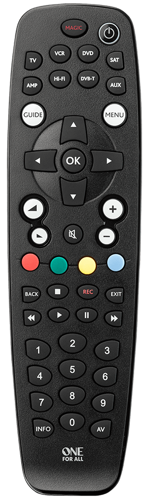 One For All 8 Device Universal Remote Control - Wholesales Supply