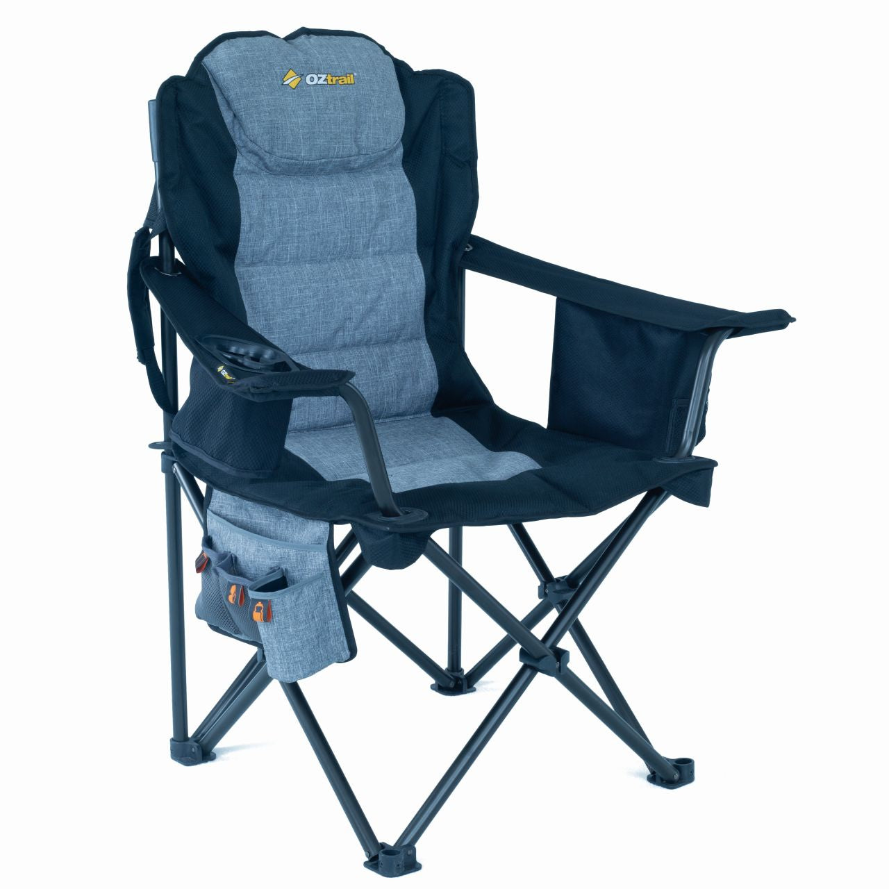 Oztrail - Big Boy Arm Chair - Black - Wholesales Supply