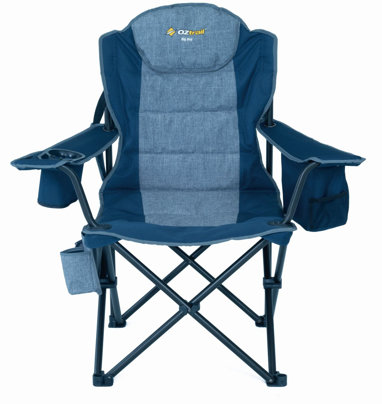 Oztrail - Big Boy Arm Chair - Blue - Wholesales Supply