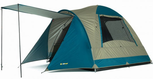 Oztrail - Tasman 4V Dome tent - Blue/light grey - Wholesales Supply