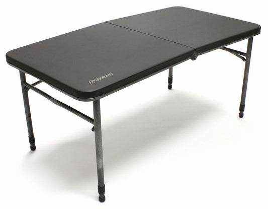 Oztrail - Ironside 120cm Folding Table - Grey - Wholesales Supply