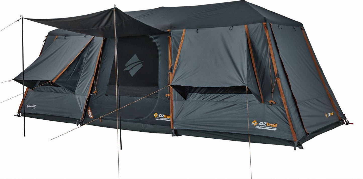 Oztrail - Fast Frame BlockOut Lumos Tent 10 Person - Wholesales Supply