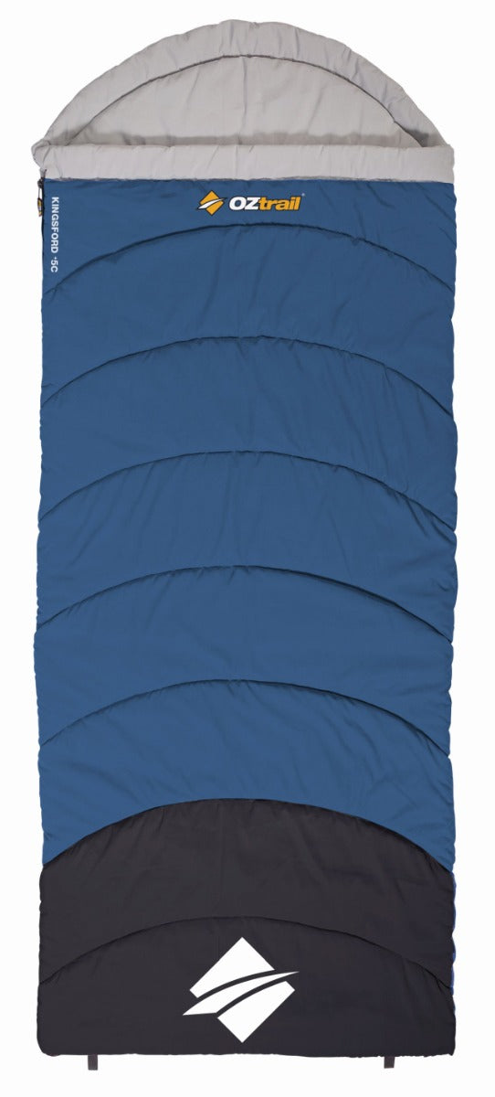 Oztrail - Kingsford Sleeping Bag +5C - Wholesales Supply
