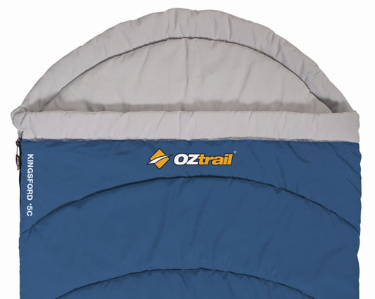 Oztrail - Kingsford Sleeping Bag +5C - Wholesales Supply