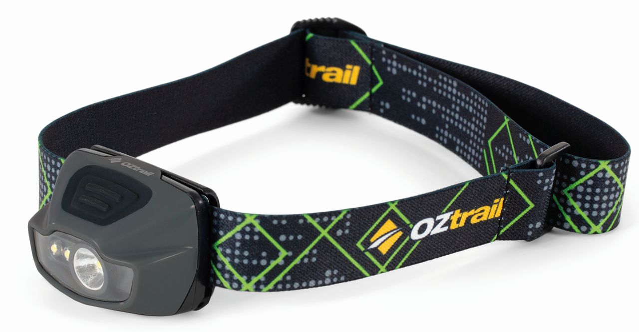 Oztrail - Lumos FP300 Dual Powered Headlamp - Wholesales Supply