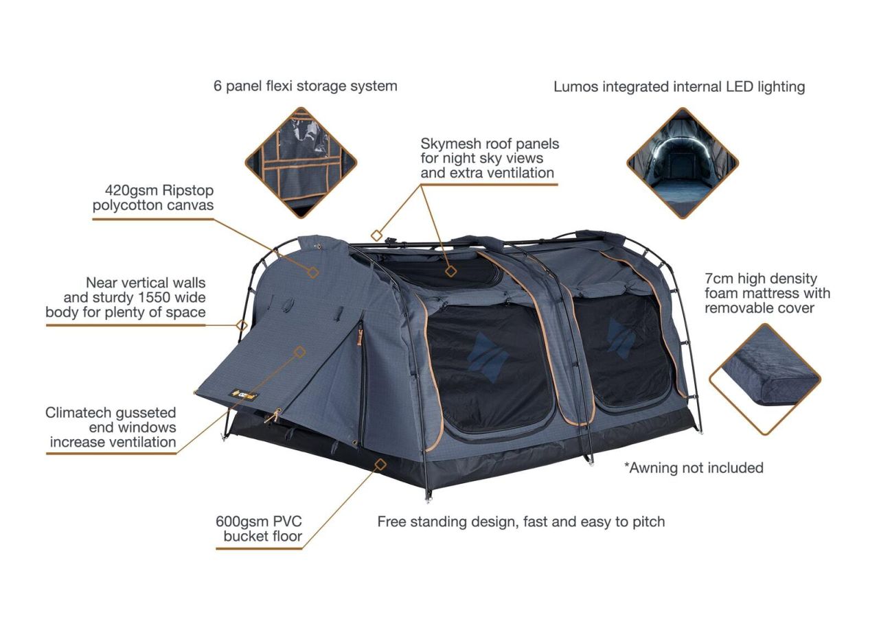 Oztrail - Sundowner 900 Swag - Wholesales Supply