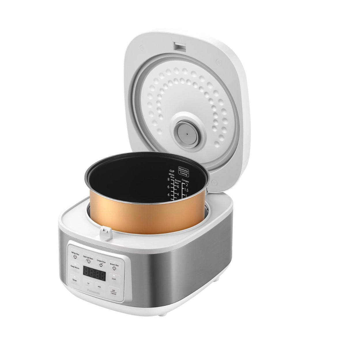 Panasonic - 8 cup Rice Cooker - White - Wholesales Supply