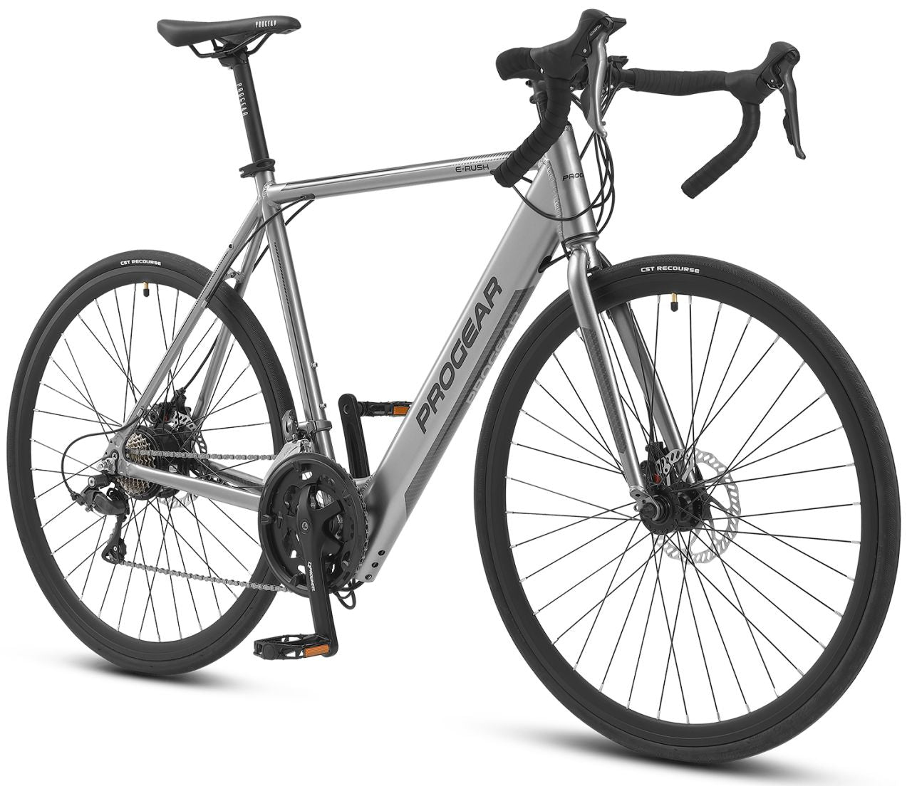 Progear - E-Rush E-Road Bike 700 53cm - Grey - Wholesales Supply