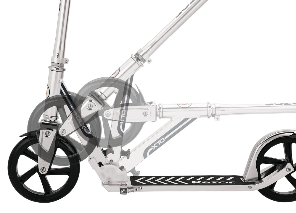 Razor - A5 Deluxe Scooter - Silver - Wholesales Supply