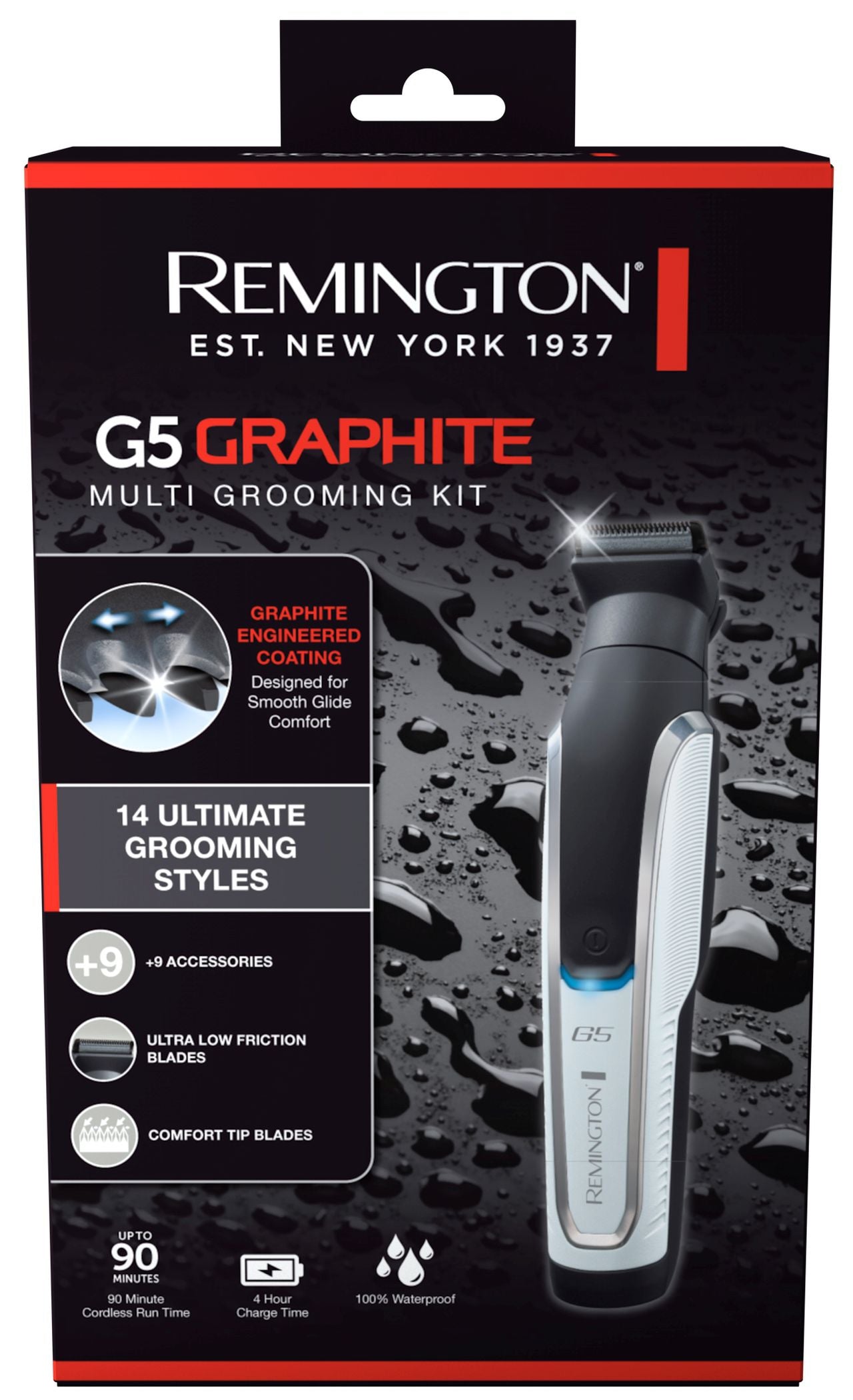 Remington - G5 Graphite Series Multi Grooming Kit - Wholesales Supply