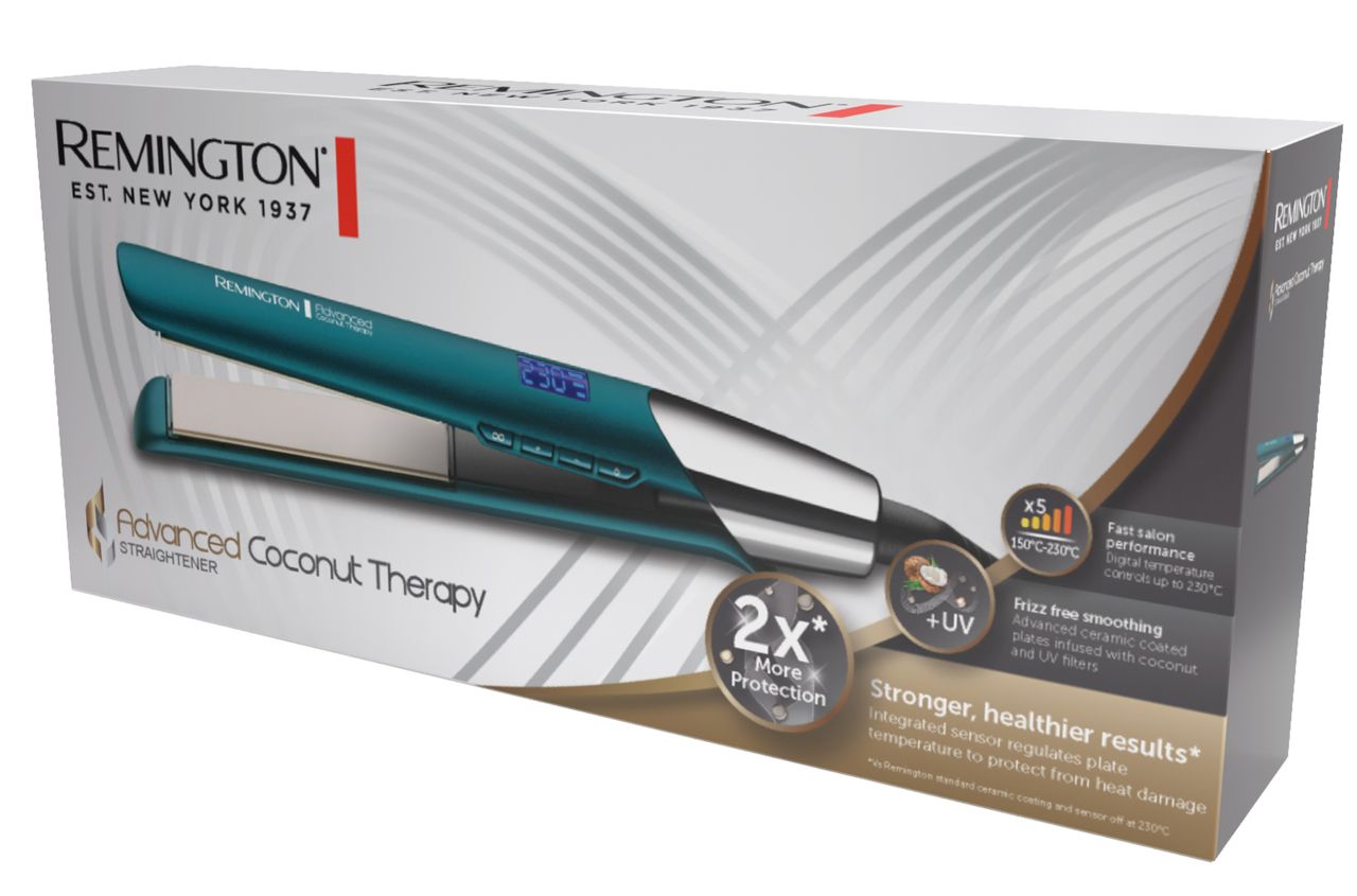 Remington - Advanced Coconut Therapy Straightener - Wholesales Supply