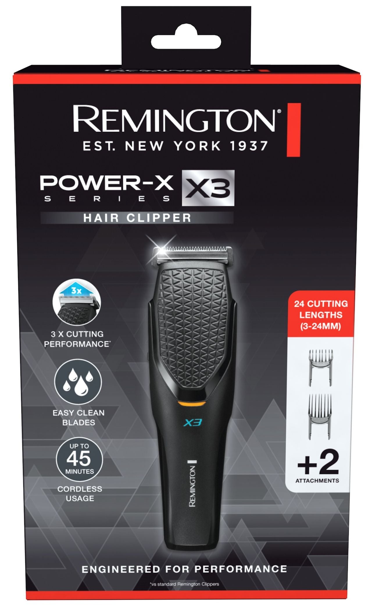 Remington - Power X3 Hair Clipper - Wholesales Supply