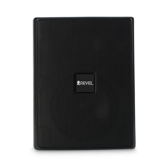 Revel - Pair 5.25" 2 way External Outdoor Wall Mounted Speaker - Black - Wholesales Supply
