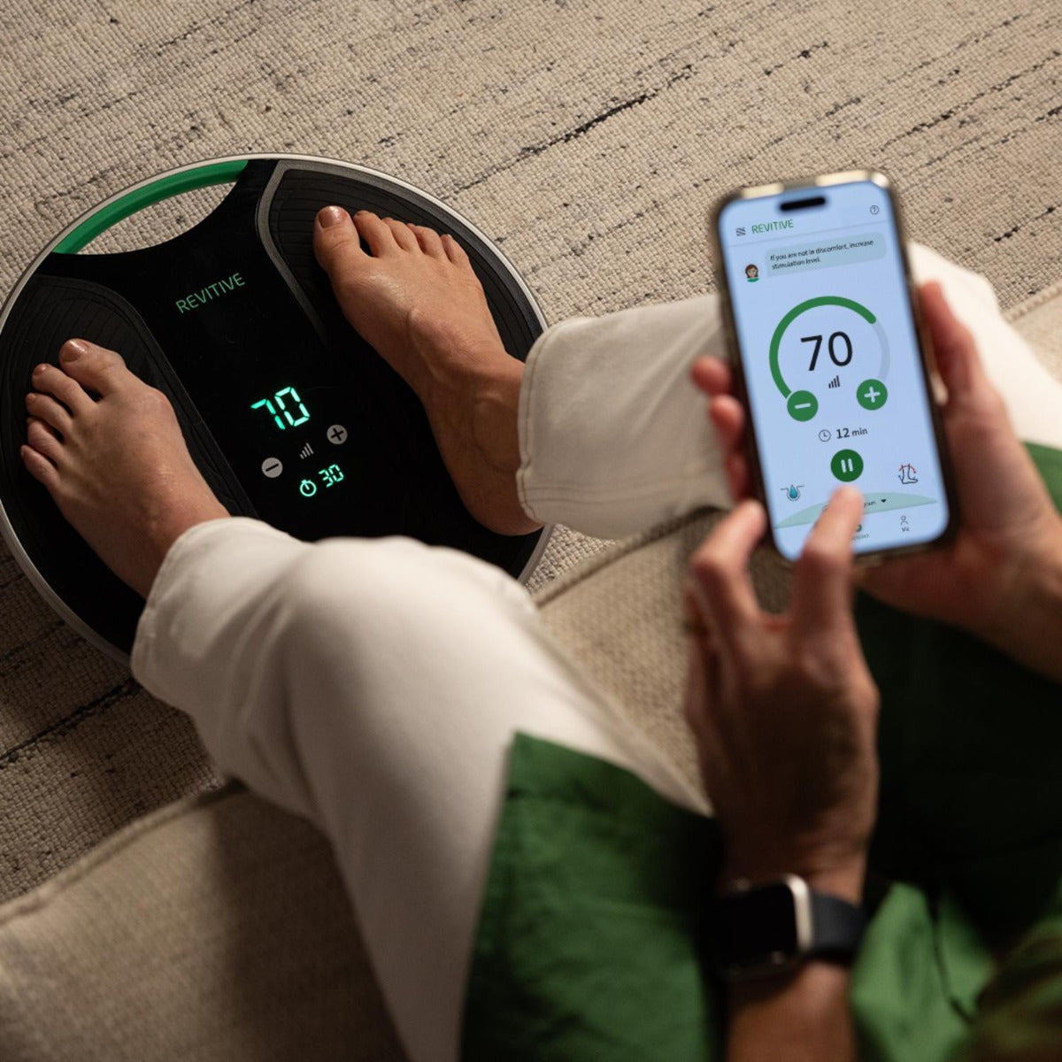 Revitive - Medic Coach with Knee Therapy - Black **GST EXEMPT** - Wholesales Supply