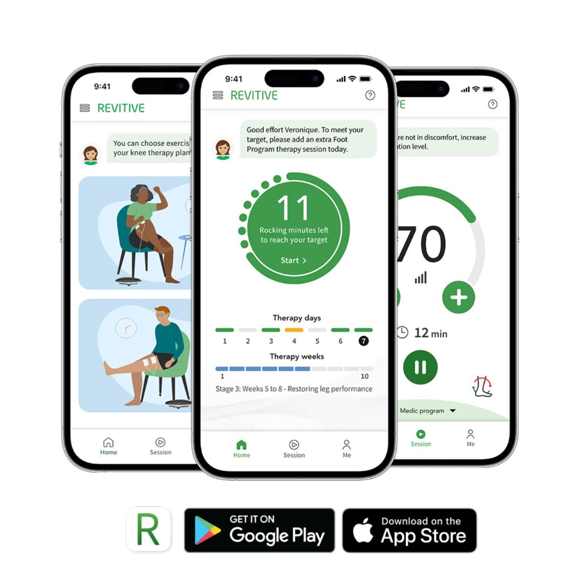 Revitive - Medic Coach with Knee Therapy - Black **GST EXEMPT** - Wholesales Supply