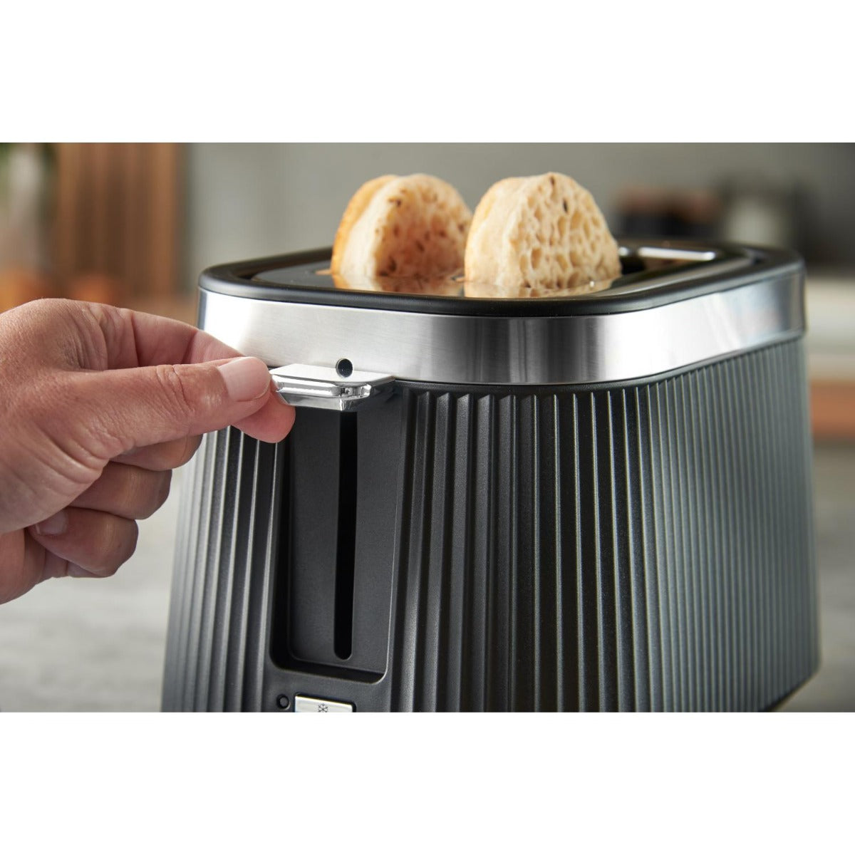 Russell Hobbs - Bronte 2 Slice Toaster - Black - Wholesales Supply