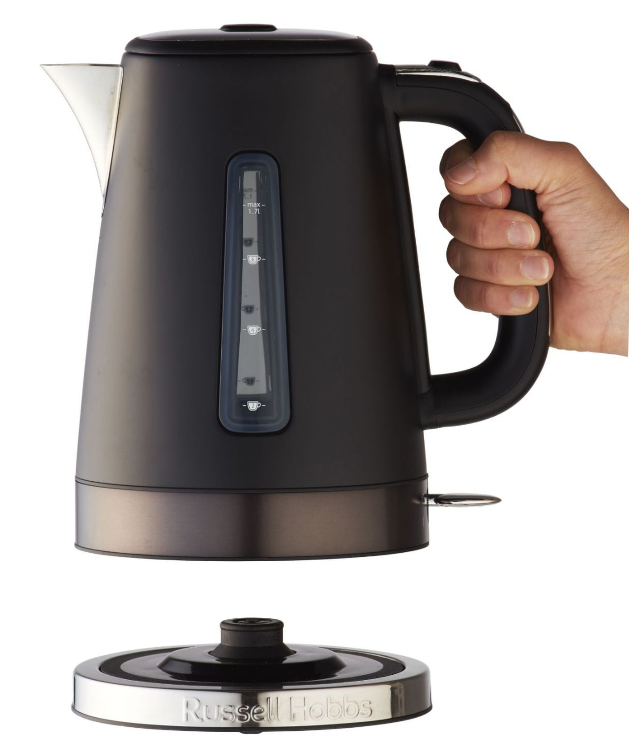 Russell Hobbs - Brooklyn Kettle - Black - Wholesales Supply