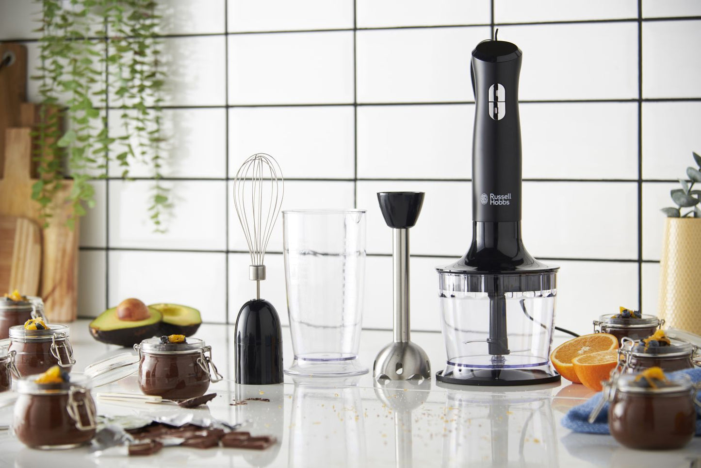 Russell Hobbs - Desire Hand Blender - Matte Black - Wholesales Supply