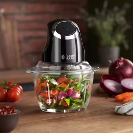 Russell Hobbs - Desire Mini Chopper - Matte Black - Wholesales Supply