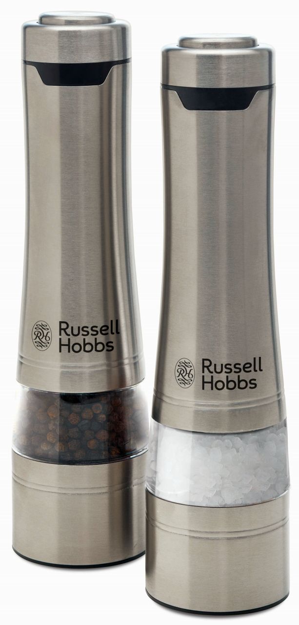 Russell Hobbs - Salt & Pepper Mills - Brushed Stainless Steel - Wholesales Supply