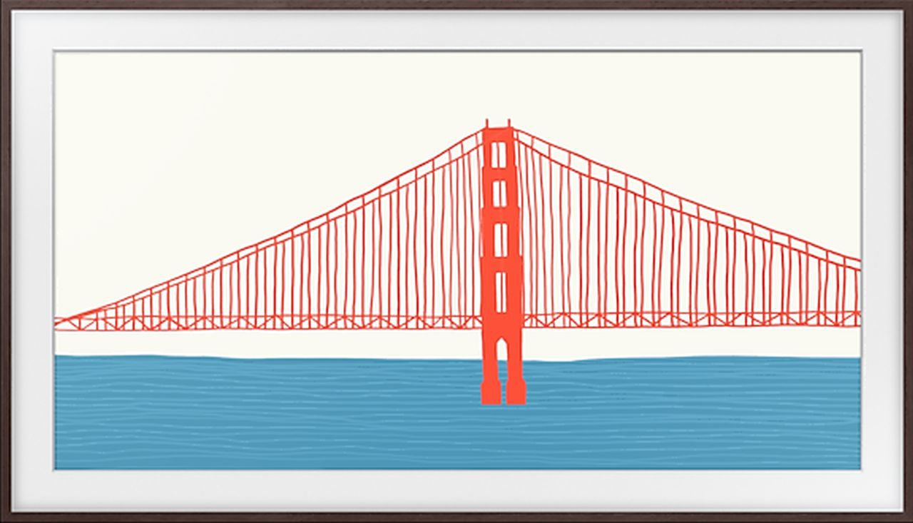 SAMSUNG Basic Bezel for 55" Frame TV - Brown (2024) - Wholesales Supply