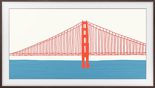 SAMSUNG Basic Bezel for 55" Frame TV - Brown (2024) - Wholesales Supply