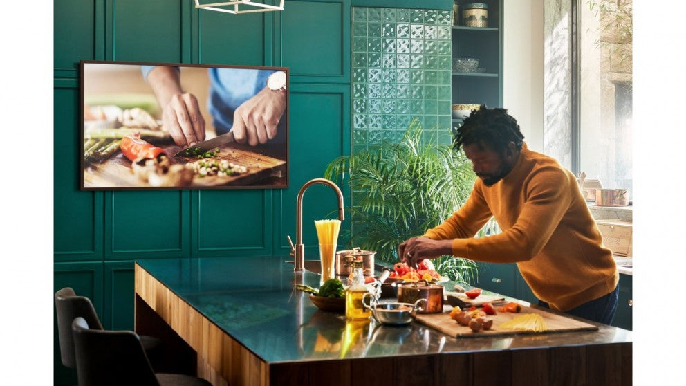 SAMSUNG Customisable Modern Frame for 50" Frame TV - Brown (2024) - Wholesales Supply