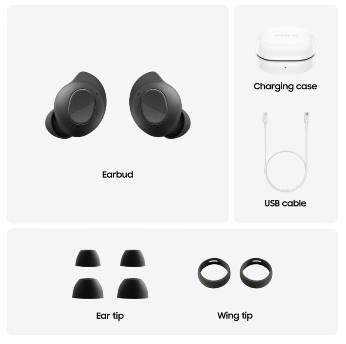 Samsung Galaxy Buds FE - Graphite - Wholesales Supply