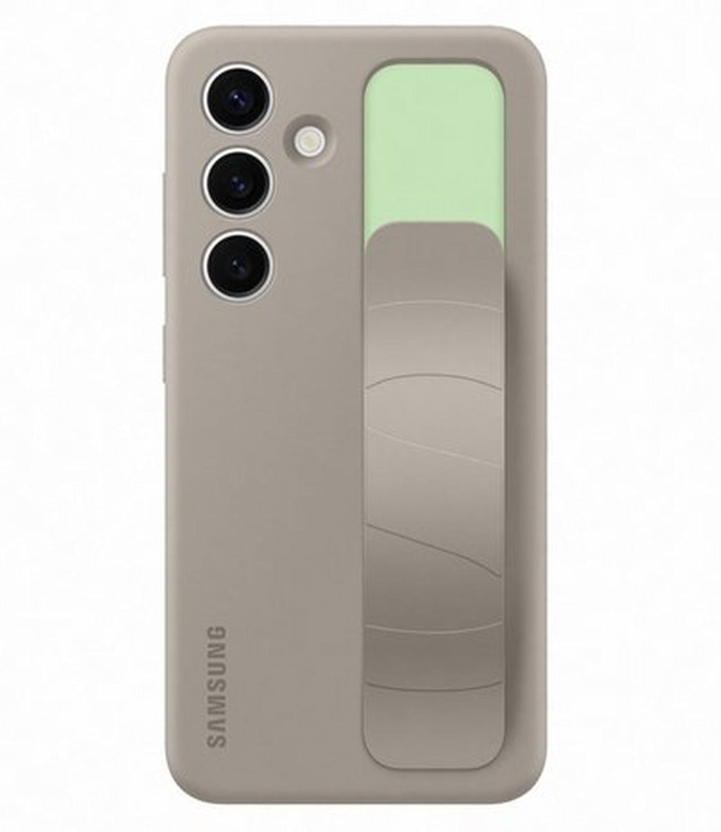 Samsung Galaxy S24 Standing Grip Case - Taupe - Wholesales Supply