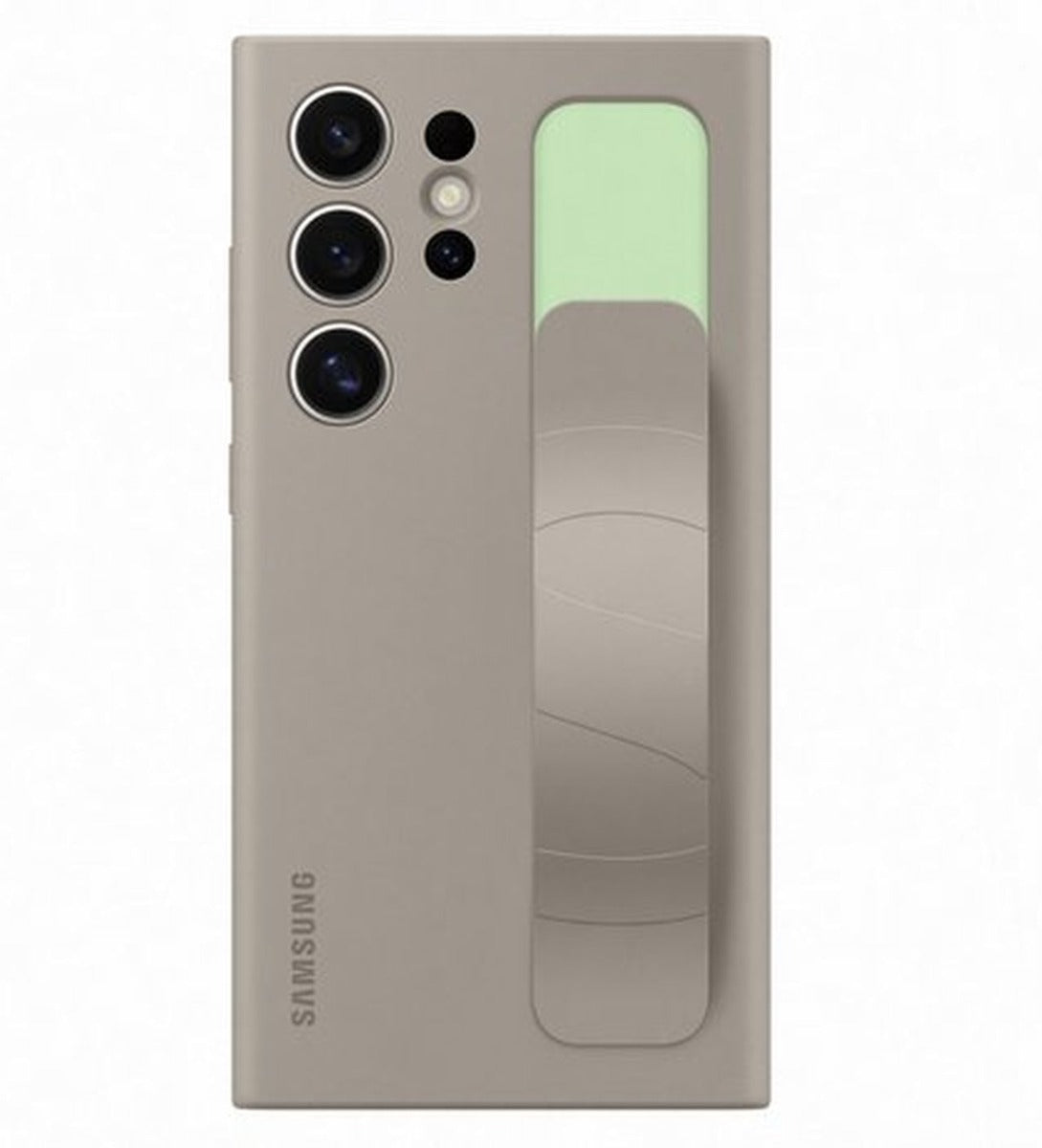 Samsung Galaxy S24 Ultra Standing Grip Case - Taupe - Wholesales Supply