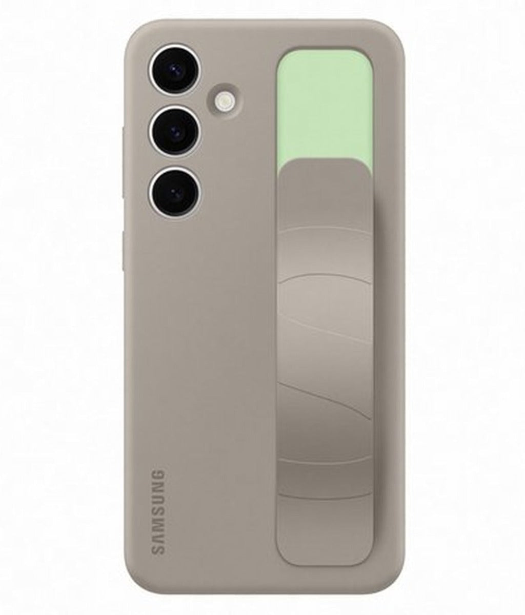 Samsung S24+ Standing Grip Case - Taupe - Wholesales Supply