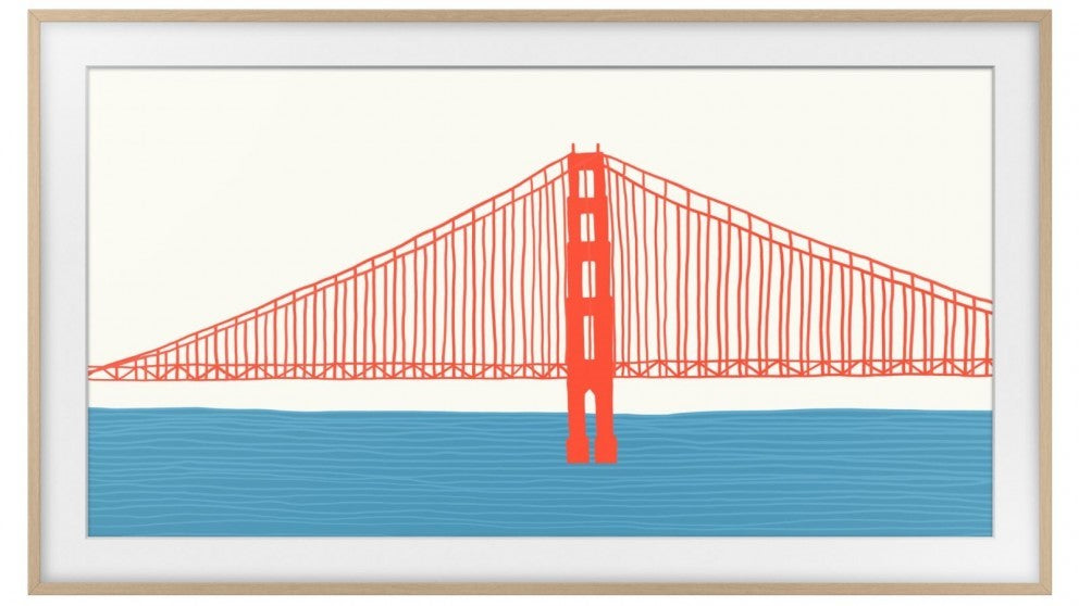 SAMSUNG Basic Bezel for 85" Frame TV - Teak (2024) - Wholesales Supply